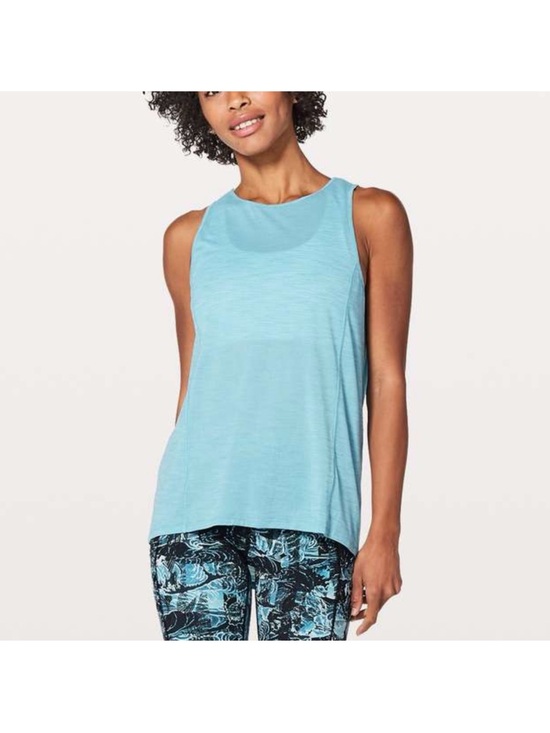 lululemon athletica Tops - Lululemon low key tank top blue